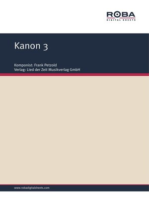 cover image of Kanon 3